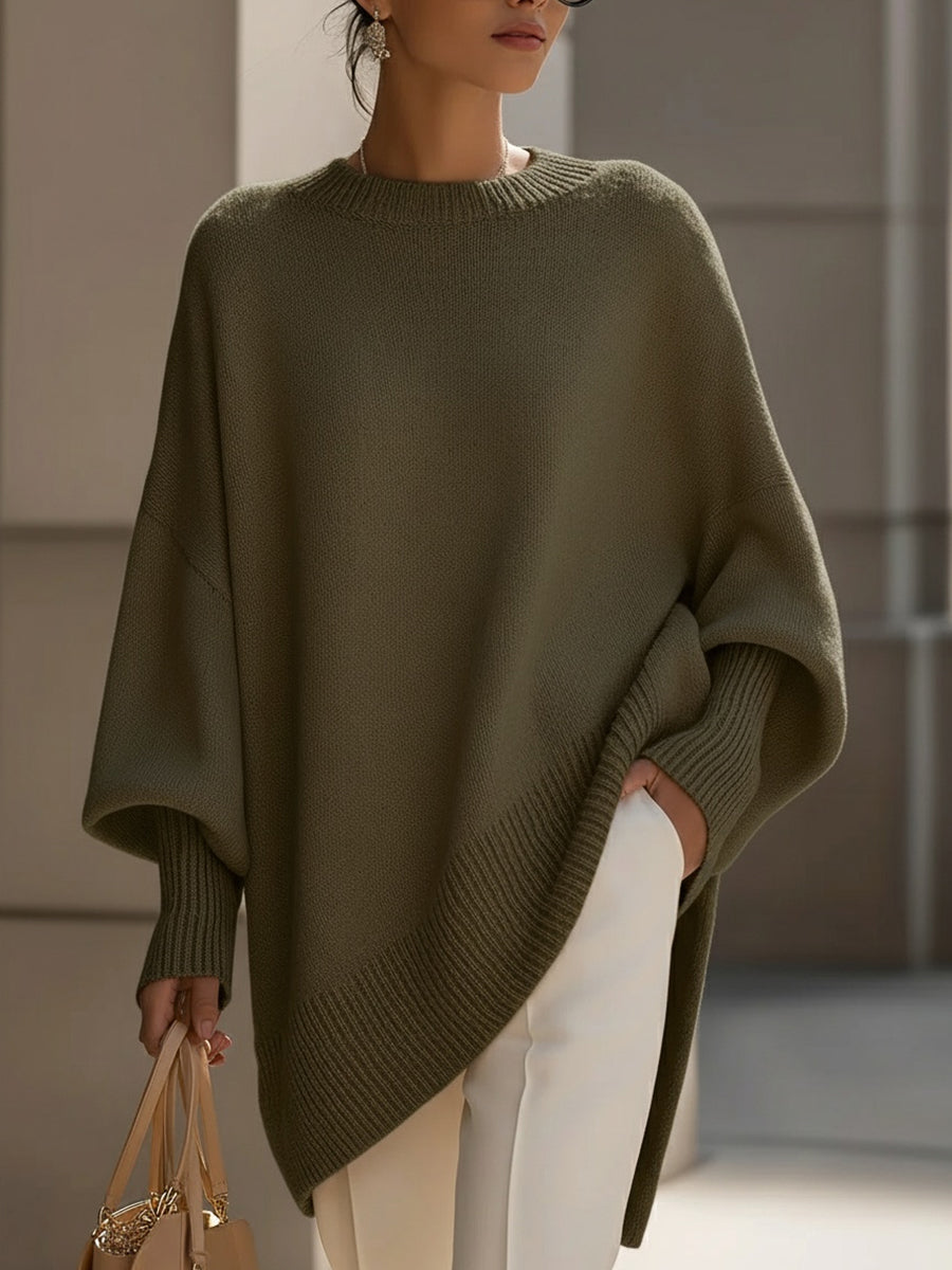 Oversized Strik – Elegant, Blød & Ubesværet Stil