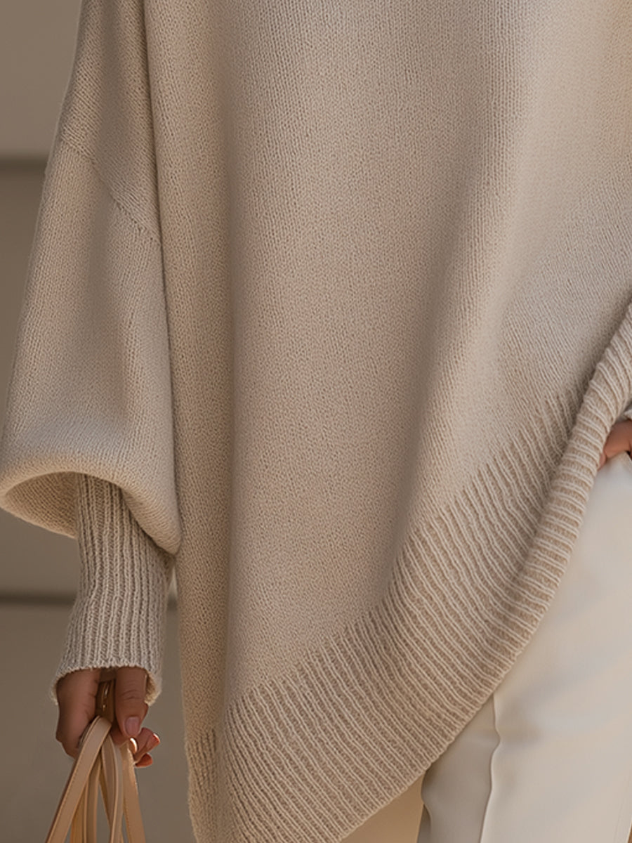 Oversized Strik – Elegant, Blød & Ubesværet Stil