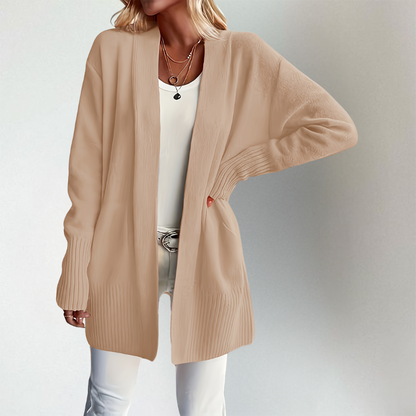 Öppen Cardigan – Bekväm elegans med vardaglig lätthet