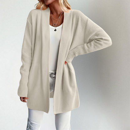 Öppen Cardigan – Bekväm elegans med vardaglig lätthet