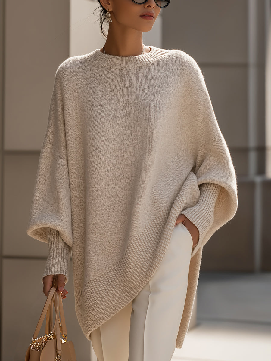 Oversized Strik – Elegant, Blød & Ubesværet Stil