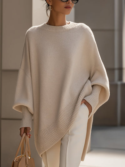 Oversized Strik – Elegant, Blød & Ubesværet Stil