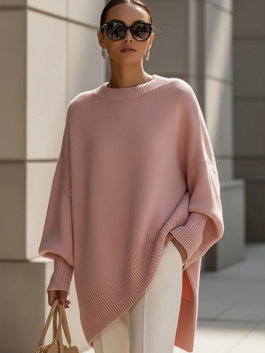 Oversized Strik – Elegant, Blød & Ubesværet Stil