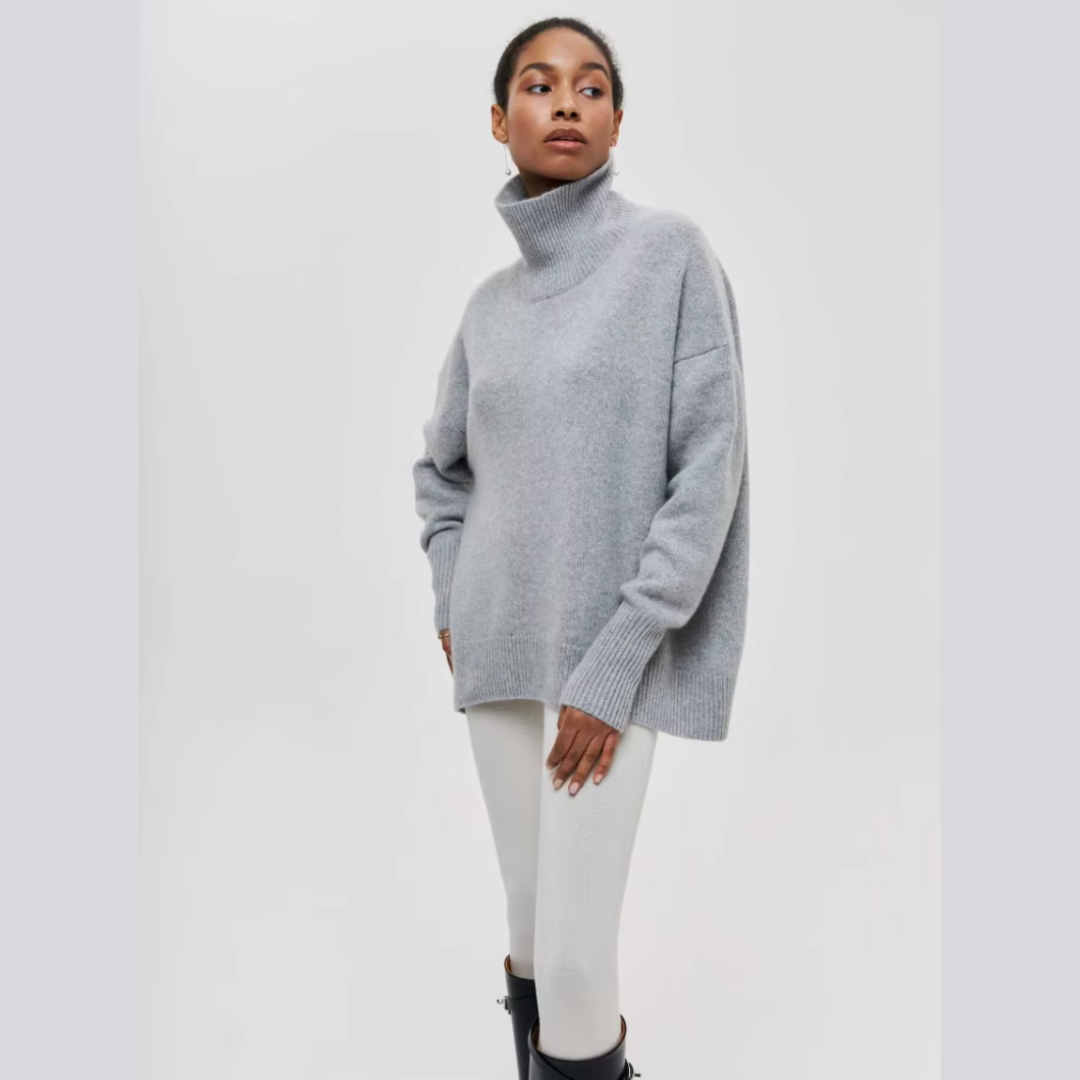 Kortärmad rullkrage-tröja – Djärv elegans med modern stil