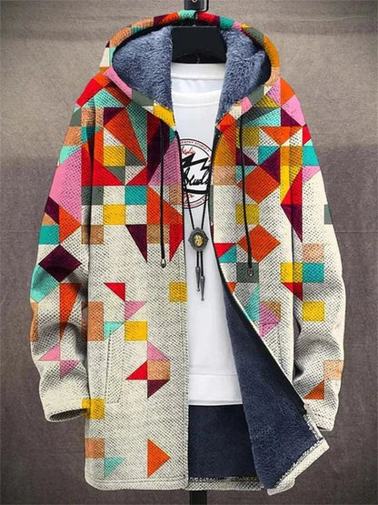 Konsttryck Cardigan – Höj din stil med komfort