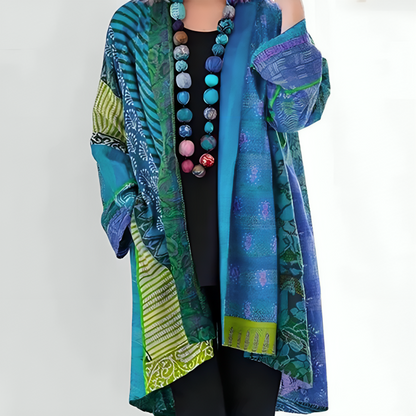 Boho-Kimono-Cardigan – Konstnärlig elegans med avslappnad stil
