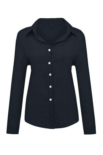 Button-Down Blus – Enkel elegans för hela dagen