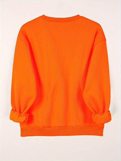 Sweatshirt med hjärttryck – Lekfull komfort med kärleksfull stil