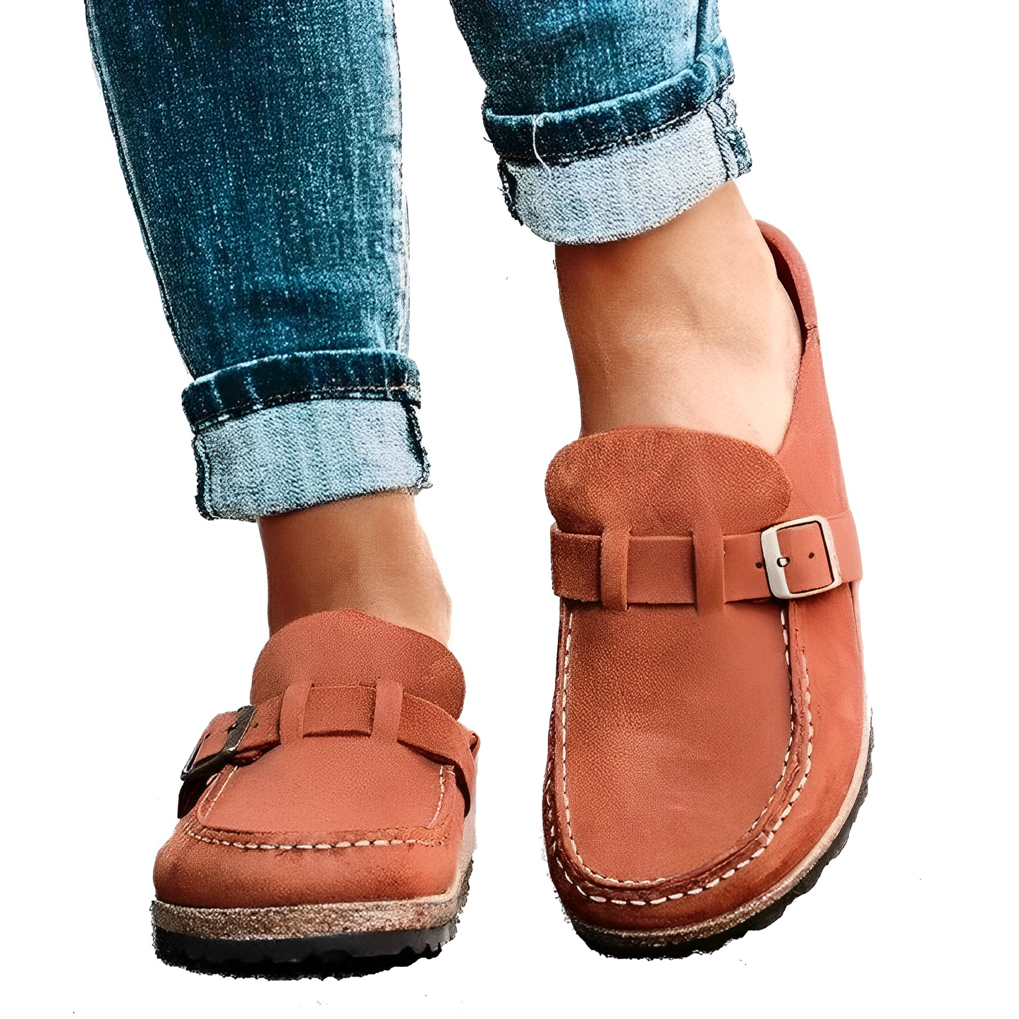 Mokassin-sandal – Klassisk charm möter luftig komfort
