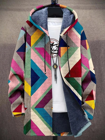 Konsttryck Cardigan – Höj din stil med komfort