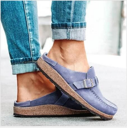 Mokassin-sandal – Klassisk charm möter luftig komfort