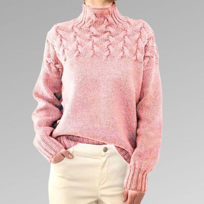 Rullkragepullover med twist-detaljer – Elegant värme med modern finess