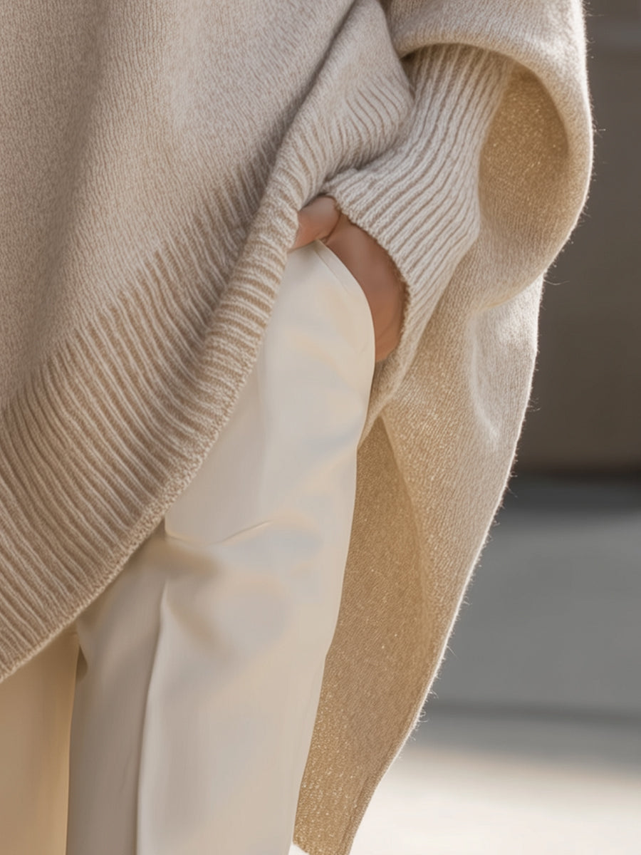 Oversized Strik – Elegant, Blød & Ubesværet Stil