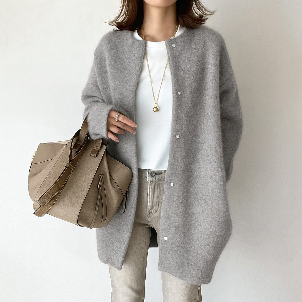 Minimalistisk Cardigan – Enkel elegans för varje dag