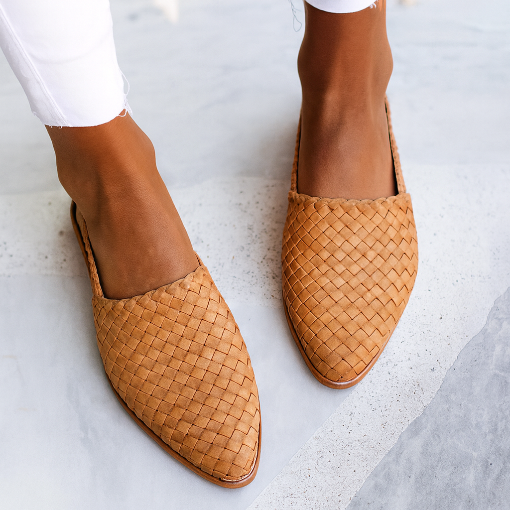 Lyn - Handgjorda Platta Sandaler