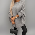 Oversize-stickad tröja med stil – Elegans för självsäkra kvinnor