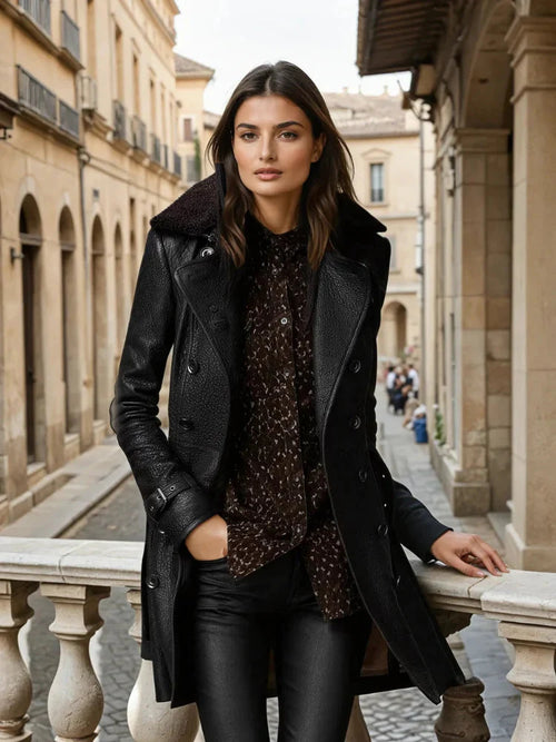 Longline-Trenchcoat – Markant elegans med stil