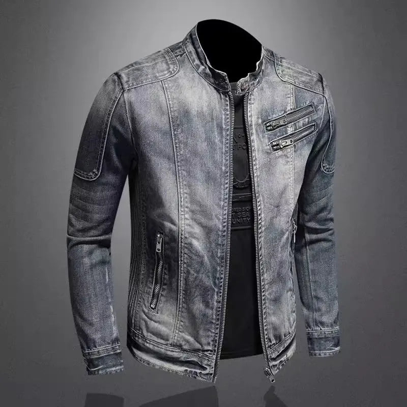 Sebastian – Modern denimjacka med maskulint inslag