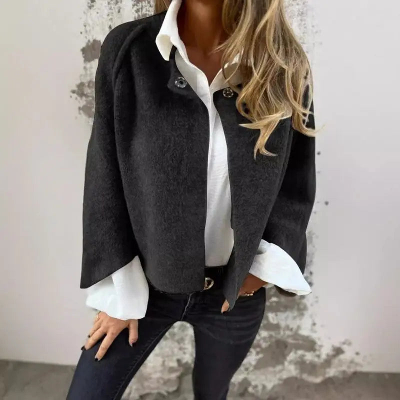 Kortklippt ulljacka – Modern elegans med enkel finess