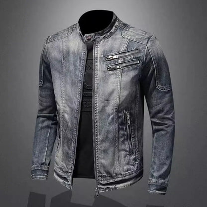 Sebastian – Modern denimjacka med maskulint inslag