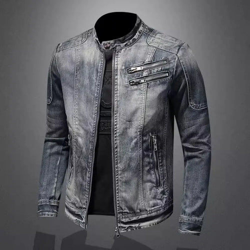 Sebastian – Modern denimjacka med maskulint inslag