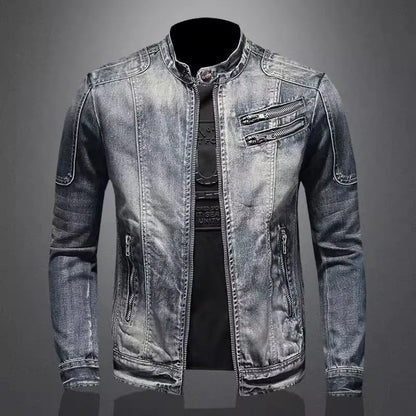 Sebastian – Modern denimjacka med maskulint inslag