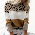 Leopardmönster-Pullover – Djärvt självförtroende med stil