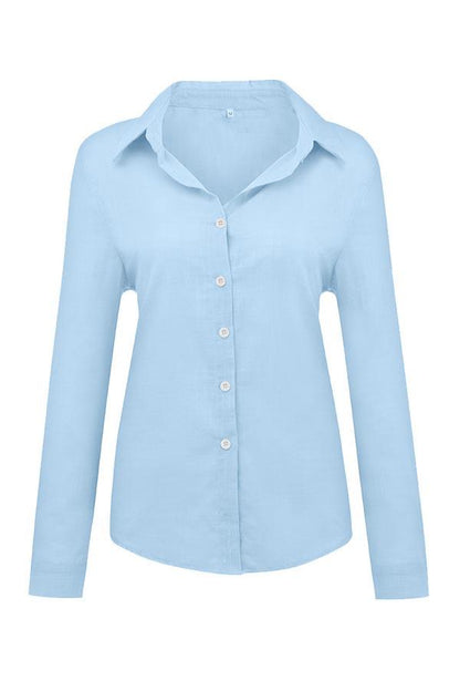 Button-Down Blus – Enkel elegans för hela dagen