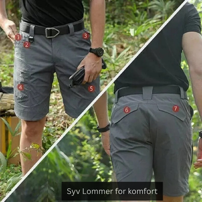 Mads - Praktiska cargoshorts för aktiva dagar