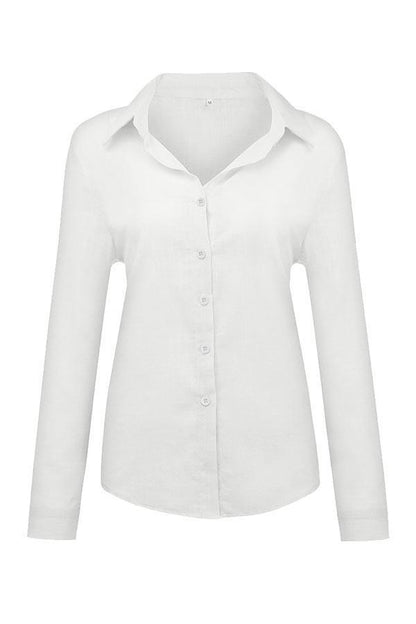 Button-Down Blus – Enkel elegans för hela dagen