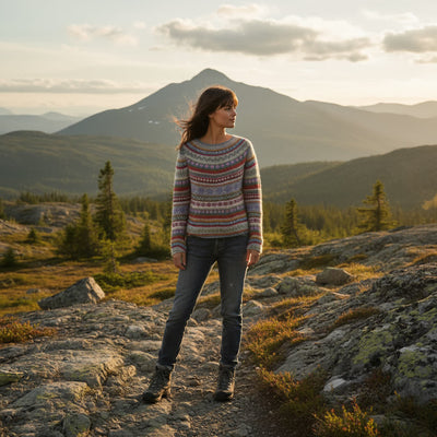 Regnbågsrandig tröja – Ultimat komfort för mysiga dagar