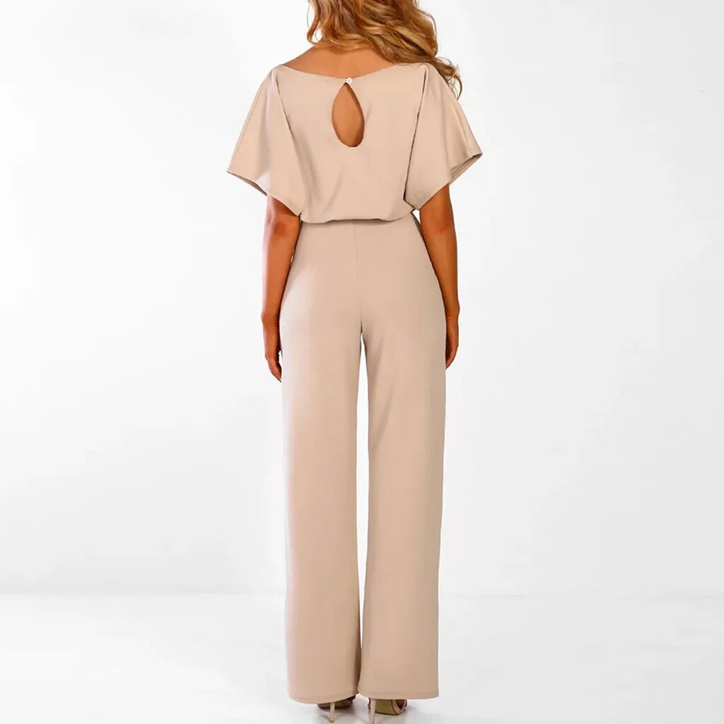 Jumpsuit med Vida Ben – Djärv Elegans med Bekvämt Självförtroende