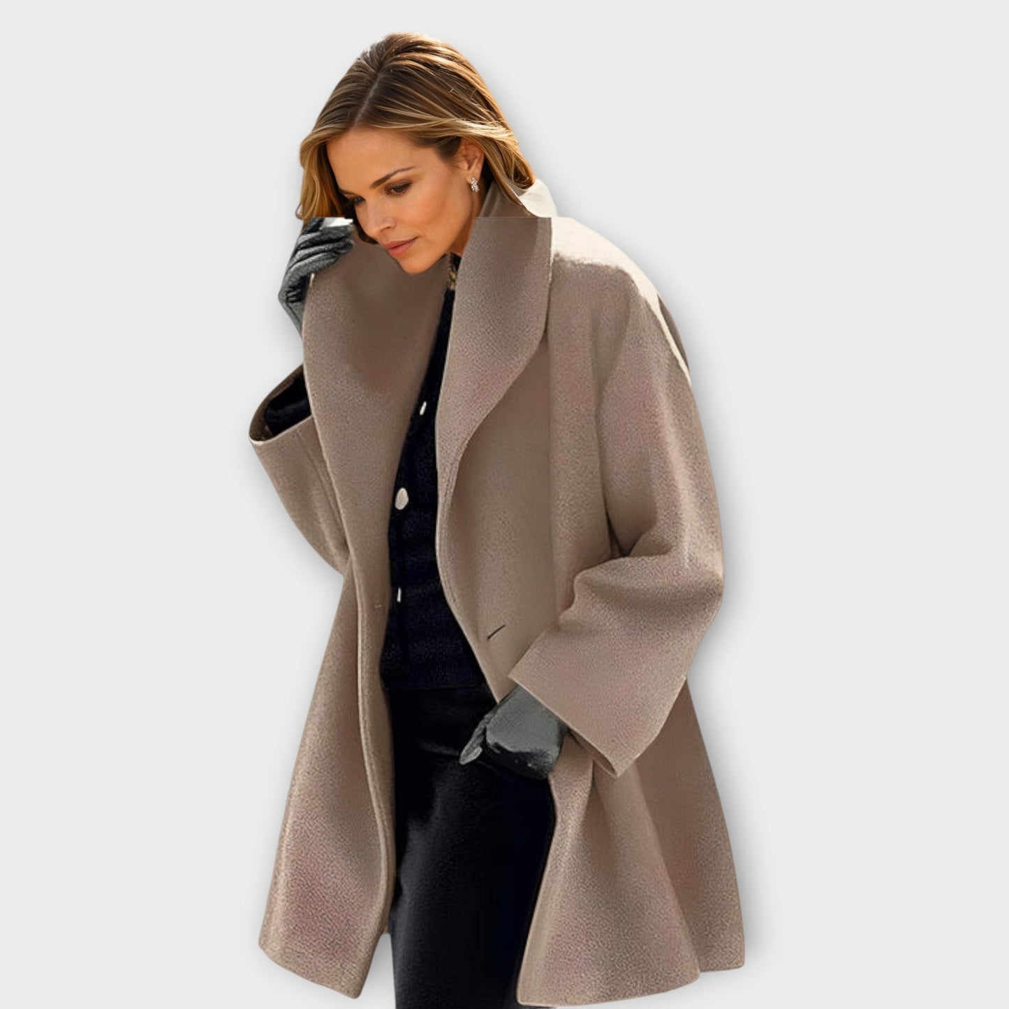 Elegant Oversize-Kappa – Snygg värme för alla årstider